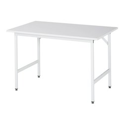 Rau Arbeitstisch Jerry höhenverstellbar, B1250xT800xH800-850mm, ME-Platte-28mm