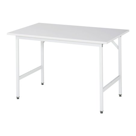 Rau Arbeitstisch Jerry höhenverstellbar, B1250xT800xH800-850mm, ME-Platte-28mm