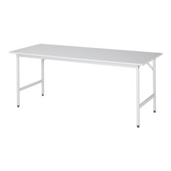 Rau Arbeitstisch Jerry höhenverstellbar, B2000xT800xH800-850mm, ME-Platte-28mm