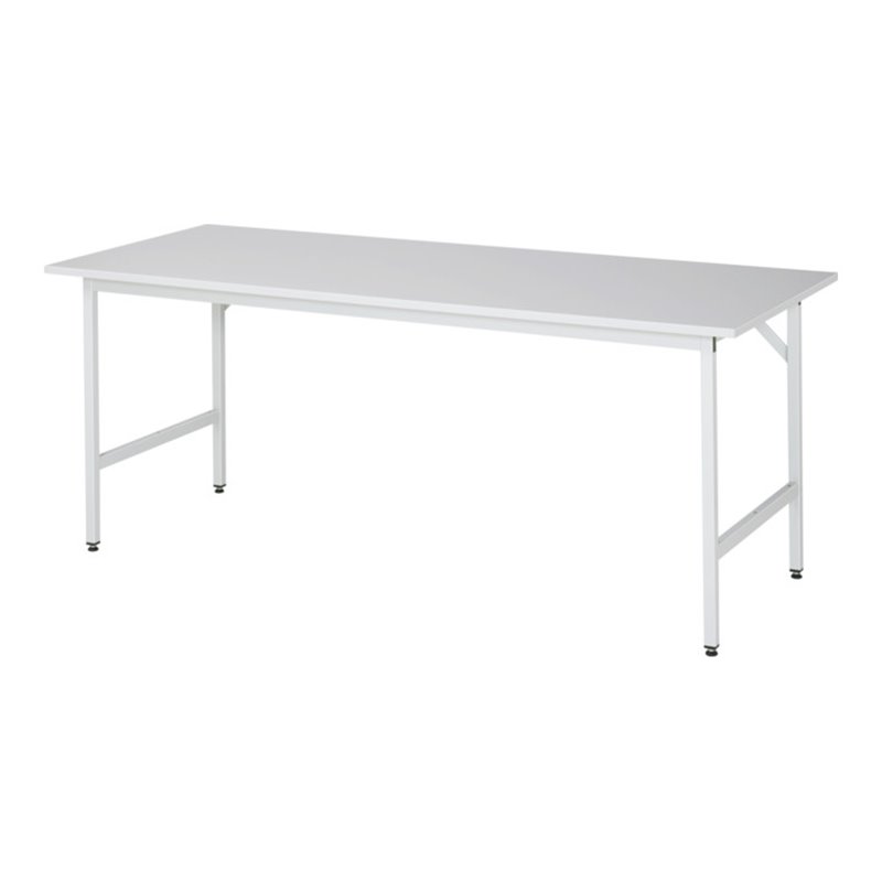 Rau Arbeitstisch Jerry höhenverstellbar, B2000xT800xH800-850mm, ME-Platte-28mm