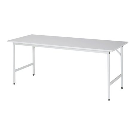 Rau Arbeitstisch Jerry höhenverstellbar, B2000xT800xH800-850mm, ME-Platte-28mm