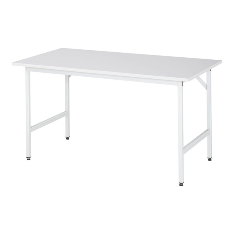 Rau Arbeitstisch Jerry höhenverstellbar, B1500xT800xH800-850mm, ME-Platte-28mm