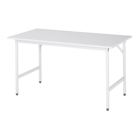 Rau Arbeitstisch Jerry höhenverstellbar, B1500xT800xH800-850mm, ME-Platte-28mm