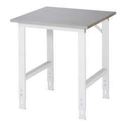 Rau Arbeitstisch Tom höhenverstellbar, B750xT800xH760-1080mm, ES-Platte-28mm