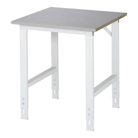 Rau Arbeitstisch Tom höhenverstellbar, B750xT800xH760-1080mm, ES-Platte-28mm