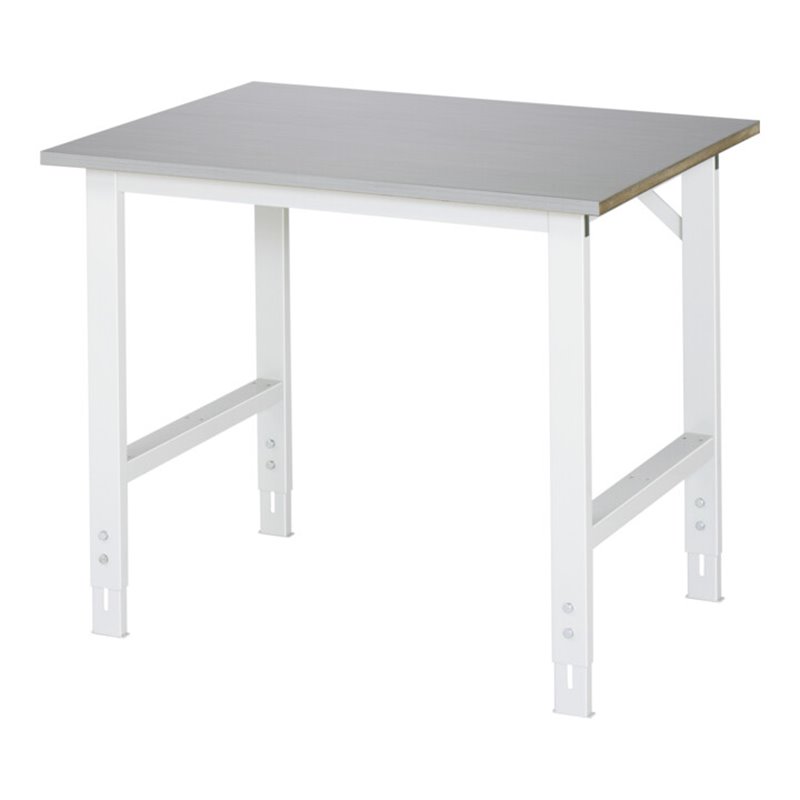 Rau Arbeitstisch Tom höhenverstellbar, B1000xT800xH760-1080mm, ES-Platte-28mm