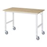 Rau Fahrbarer Arbeitstisch Tom (4 LR), B1500xT800xH910-1230mm, B-Platte-25mm