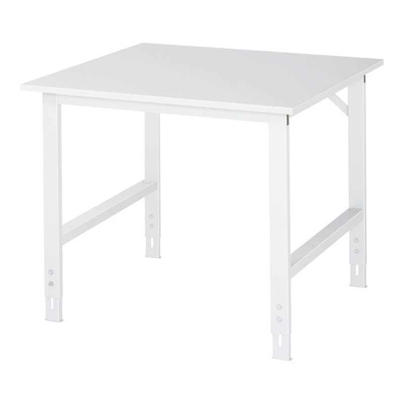 Rau Arbeitstisch Tom höhenverstellbar, B1000xT1000xH760-1080mm, ME-Platte-28mm