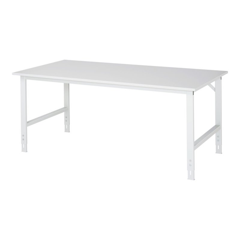 Rau Arbeitstisch Tom höhenverstellbar, B2000xT1000xH760-1080mm, ME-Platte-28mm