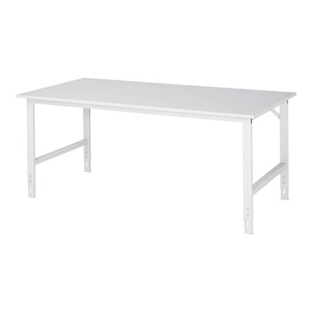 Rau Arbeitstisch Tom höhenverstellbar, B2000xT1000xH760-1080mm, ME-Platte-28mm