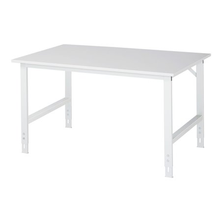 Rau Arbeitstisch Tom höhenverstellbar, B1500xT1000xH760-1080mm, ME-Platte-28mm