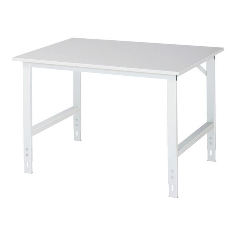 Rau Arbeitstisch Tom höhenverstellbar, B1250xT1000xH760-1080mm, ME-Platte-28mm