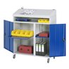 Rau Beistellschrank Stehpult 01T, B1100xT520xH1110/1220mm, mobil