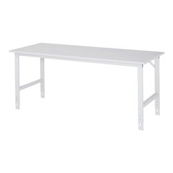 Rau Arbeitstisch Tom höhenverstellbar, B2000xT800xH760-1080mm, ME-Platte-28mm
