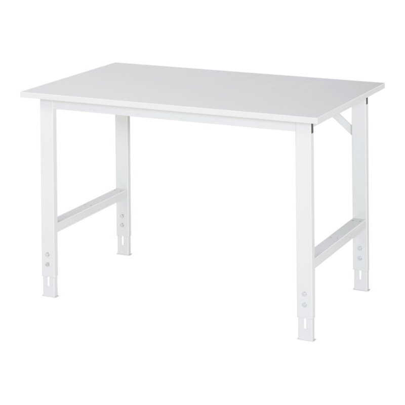 Rau Arbeitstisch Tom höhenverstellbar, B1250xT800xH760-1080mm, ME-Platte-28mm