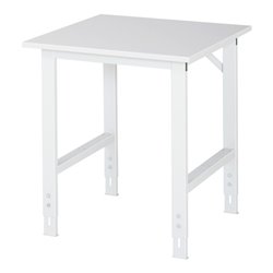 Rau Arbeitstisch Tom höhenverstellbar, B750xT800xH760-1080mm, ME-Platte-28mm