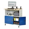 Rau Computer-Tisch 1022, B1100xT790xH1180mm, mobil