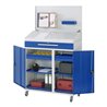 Rau Beistellschrank Stehpult 04T, B1100xT520xH1895mm, mobil