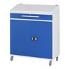 Rau Beistellschrank Stehpult 02T, B1100xT520xH1110/1220mm, mobil