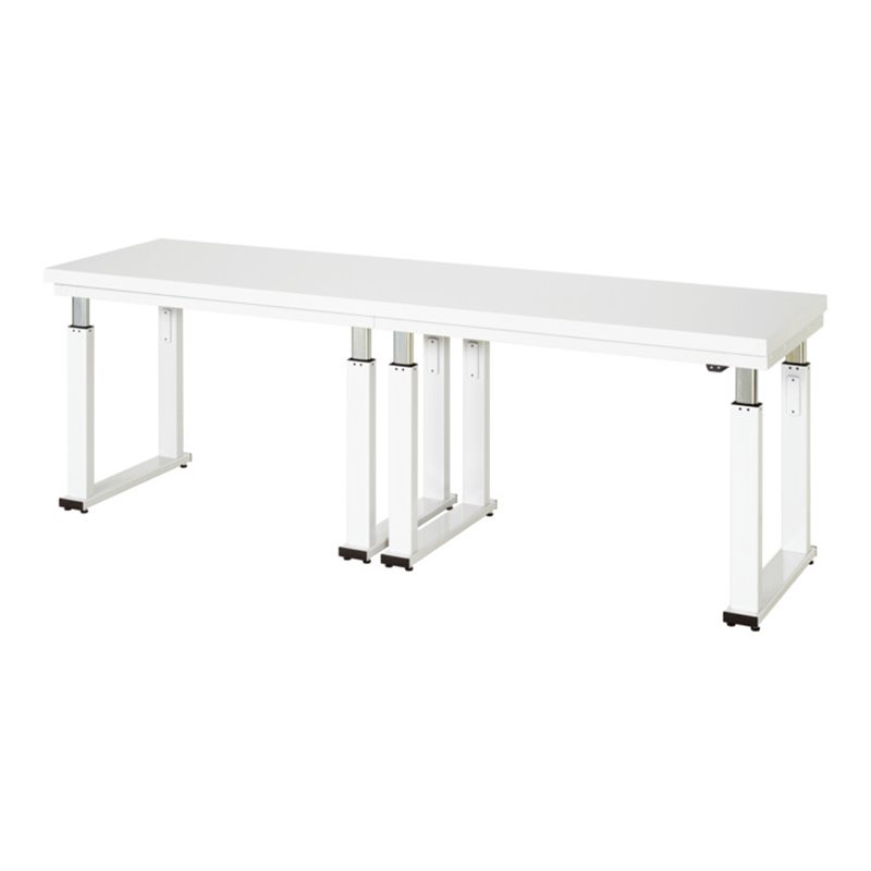 Rau Werkbank elektrisch höhenverstellbar, B2500xT700xH740-1140mm, HPL-Platte-40 mm