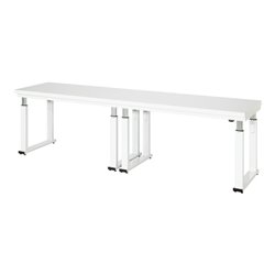 Rau Werkbank elektrisch höhenverstellbar, B3000xT700xH740-1140mm, HPL-Platte-40 mm