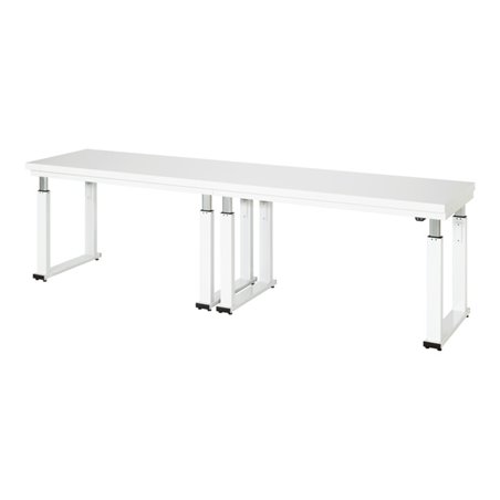 Rau Werkbank elektrisch höhenverstellbar, B3000xT700xH740-1140mm, HPL-Platte-40 mm