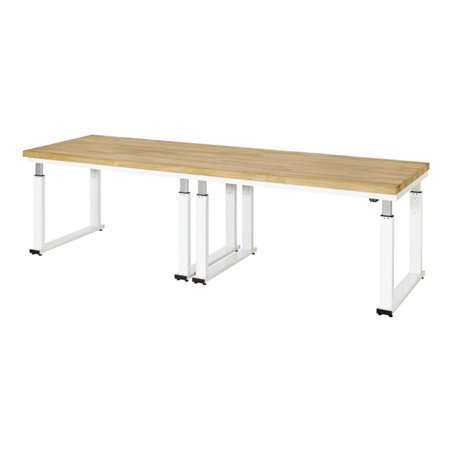 Rau Werkbank elektrisch höhenverstellbar, B3000xT900xH740-1140mm, B-Platte-40 mm