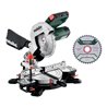 Metabo Kappsäge KS 216 M Set (610216900) mit 2. Hartmetall-Sägeblatt, im Karton