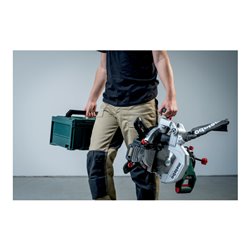 Metabo Kappsäge KS 216 M Set (610216900) mit 2. Hartmetall-Sägeblatt, im Karton