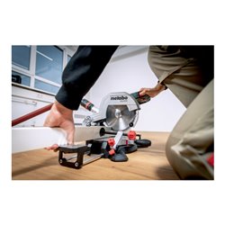 Metabo Kappsäge KS 216 M Set (610216900) mit 2. Hartmetall-Sägeblatt, im Karton