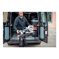 Metabo Kappsäge KGS 254 M Set (613254900) mit 2. Hartmetall-Sägeblatt , im Karton