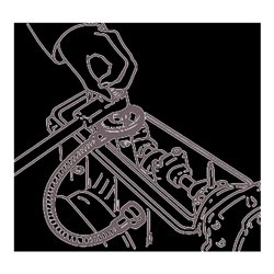 Facom Winkelgradmesser 1/2