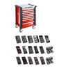 Facom Werkstattwagen JET.9M3 mit 18 Modulen rot
