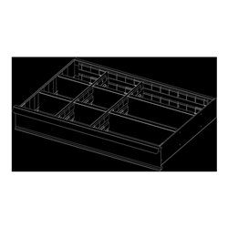 Facom Einteilung für Schubfach 125mm 8-tlg