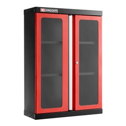 Facom JLS3 Aufsatzschrank + 2 Glastüren rot