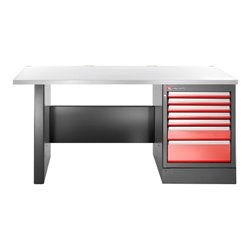 Facom JLS3 Werkbank rostfrei 7Schubl hoch