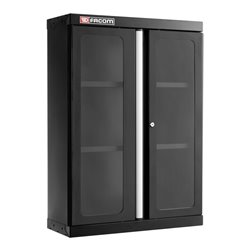 Facom JLS3 Aufsatzschrank + 2 Glastüren schwarz