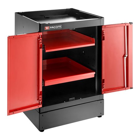 Facom JLS3 Einzelunterschrank 2 Türen rot