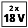 Einhell Akku Twinpack 2x 18V 5,2Ah PXC