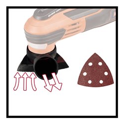 Einhell Multifunktionswerkzeug TE-MG 350 EQ