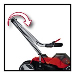 Einhell Akku-Rasenmäher GE-CM 36/33 Li (2x2,5Ah)