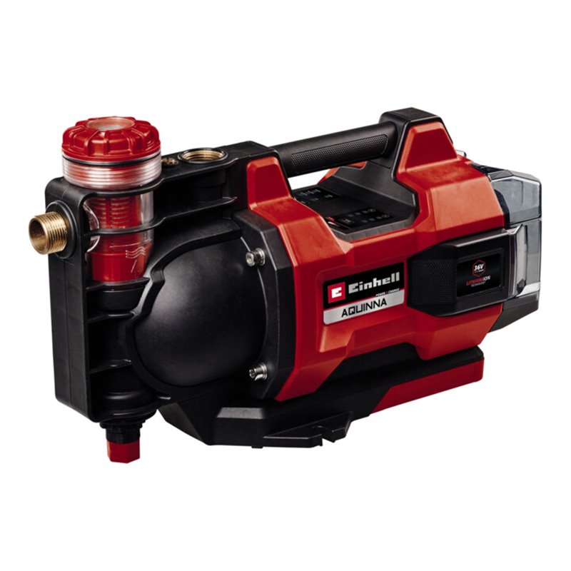 Einhell Automatische Akku-Gartenpumpe AQUINNA 36/38 F LED AUTOMATIC
