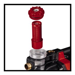 Einhell Automatische Akku-Gartenpumpe AQUINNA 36/38 F LED AUTOMATIC