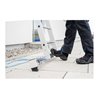 MUNK Stufen-Seilzugleiter 2-teilig mit nivello® Traverse und clip-step R13 2x12 Stufen