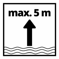 Einhell Akku-Schmutzwasserpumpe GE-DP 18/25 Li - Solo