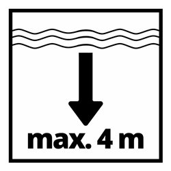 Einhell Akku-Schmutzwasserpumpe GE-DP 18/25 Li - Solo