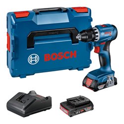Bosch Akku-Bohrschrauber GSR 18V-45 mit 2x2,0Ah in L-BOXX