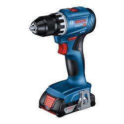 Bosch Akku-Bohrschrauber GSR 18V-45 mit 2x2,0Ah in L-BOXX