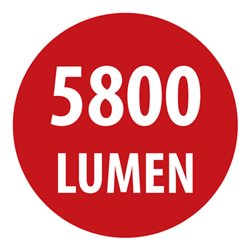 Brennenstuhl Mobiler LED Strahler JARO 7060 M / LED-Leuchte 50W für außen (LED-Außenstrahler mit 5m Kabel, LED-Fluter 5800lm aus