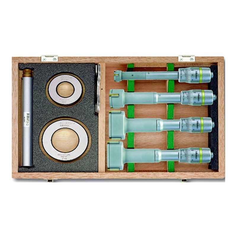 Mitutoyo 3-Linien Innenmessschr. Holtest im Satz 20-50mm (4 Stk.)